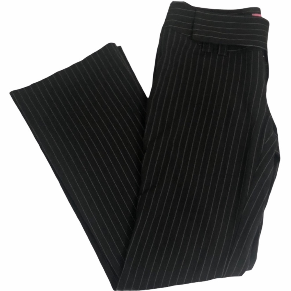 Lola Pinstriped Businesses Casual Wide Leg Pants